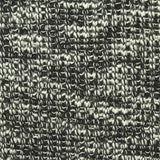 Black Heathered-Marl Interlock Knit, Poly-Viscose