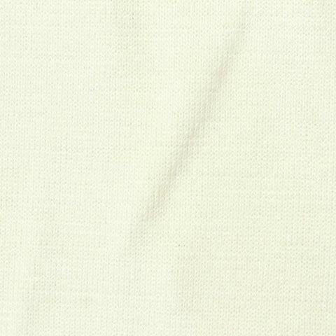 Polyester Stretch Chunky Knit Fabric, 224 gsm, 150 cm — White