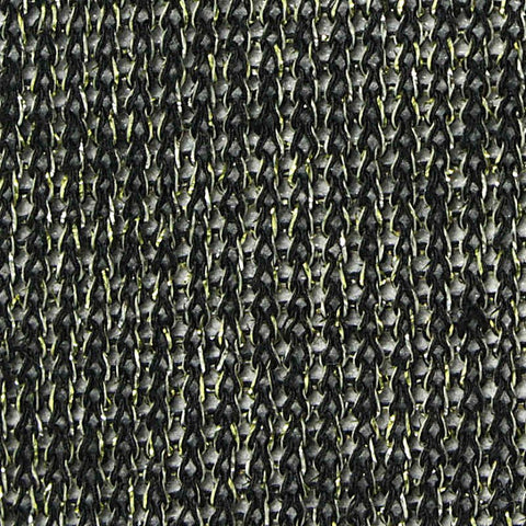 Black Marl Chunky Knit, Poly-Metallic, 136 gsm