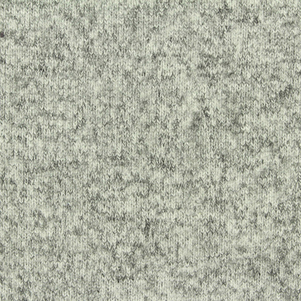 Grey Marl Chunky Knit, Viscose-Poly, 190 gsm