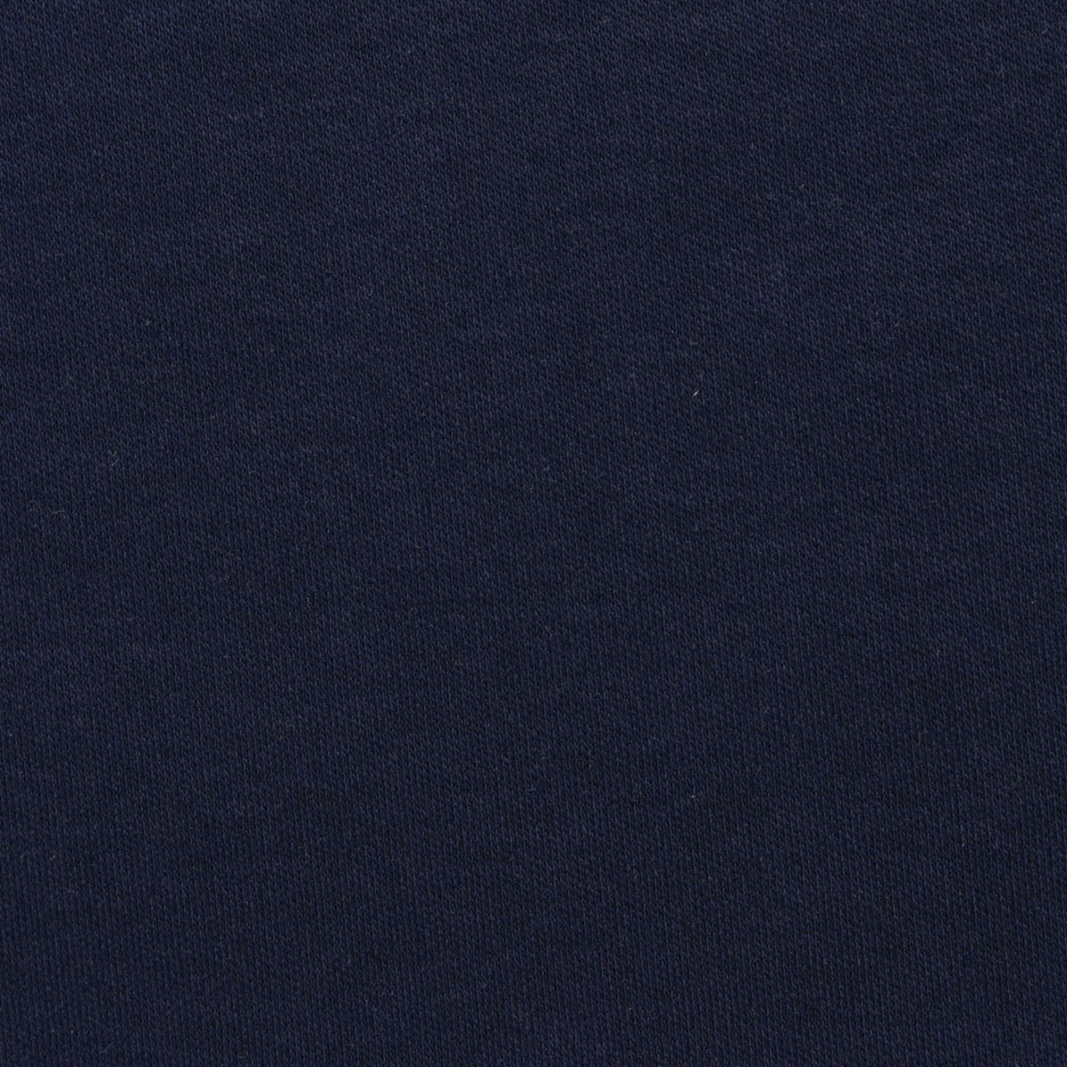 100% Cotton Interlock Knit Fabric, 190 gsm, 160 cm — Navy