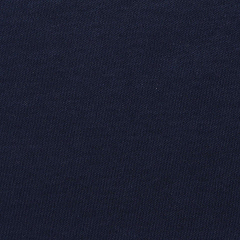100% Cotton Interlock Knit Fabric, 190 gsm, 160 cm — Navy