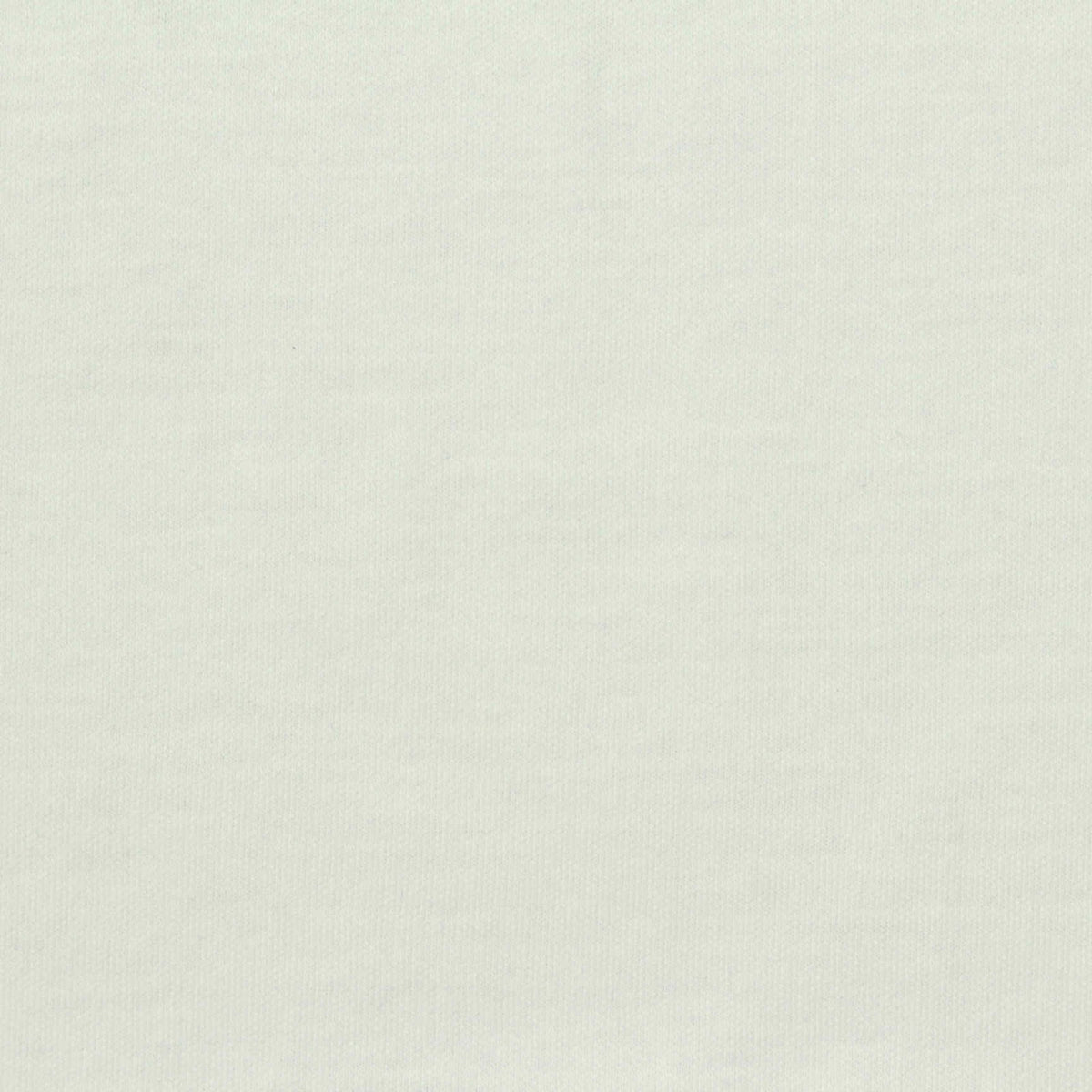100% Cotton Interlock Knit Fabric, 135 gsm, 150 cm — White