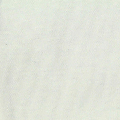 100% Cotton Interlock Knit Fabric, 140 gsm, 140 cm — White