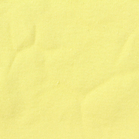Cotton Linen Knit Fabric, 160 gsm, 170 cm — Yellow