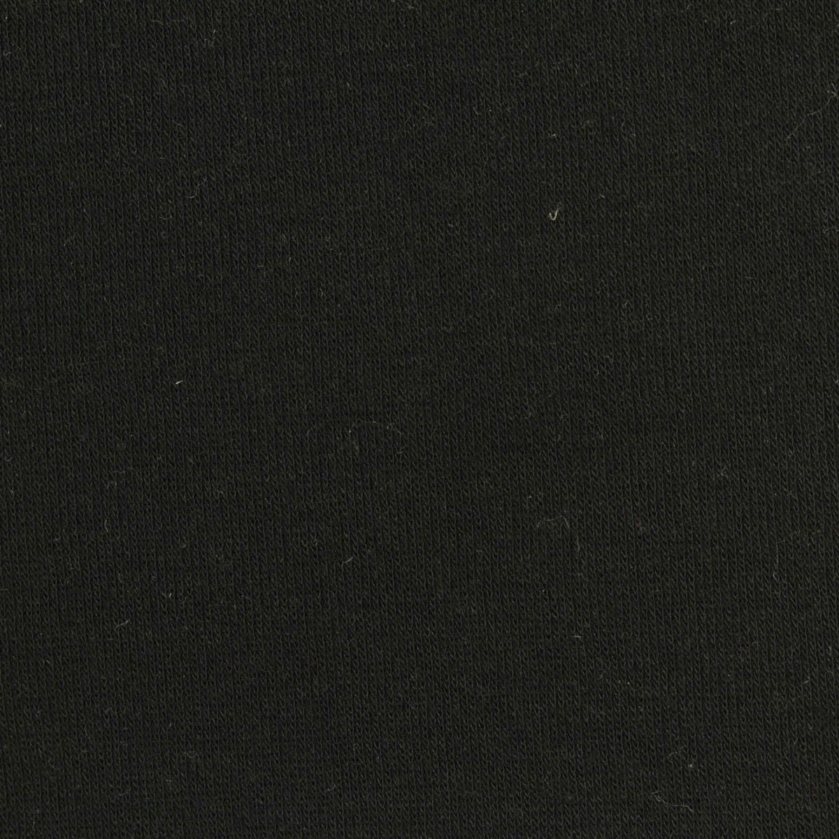 Acrylic Viscose Stretch Knit Fabric, 160 gsm, 175 cm — Black