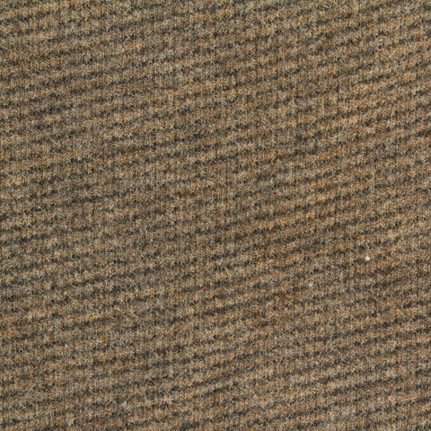 Brown Heather Waffle Knit, Poly-Viscose