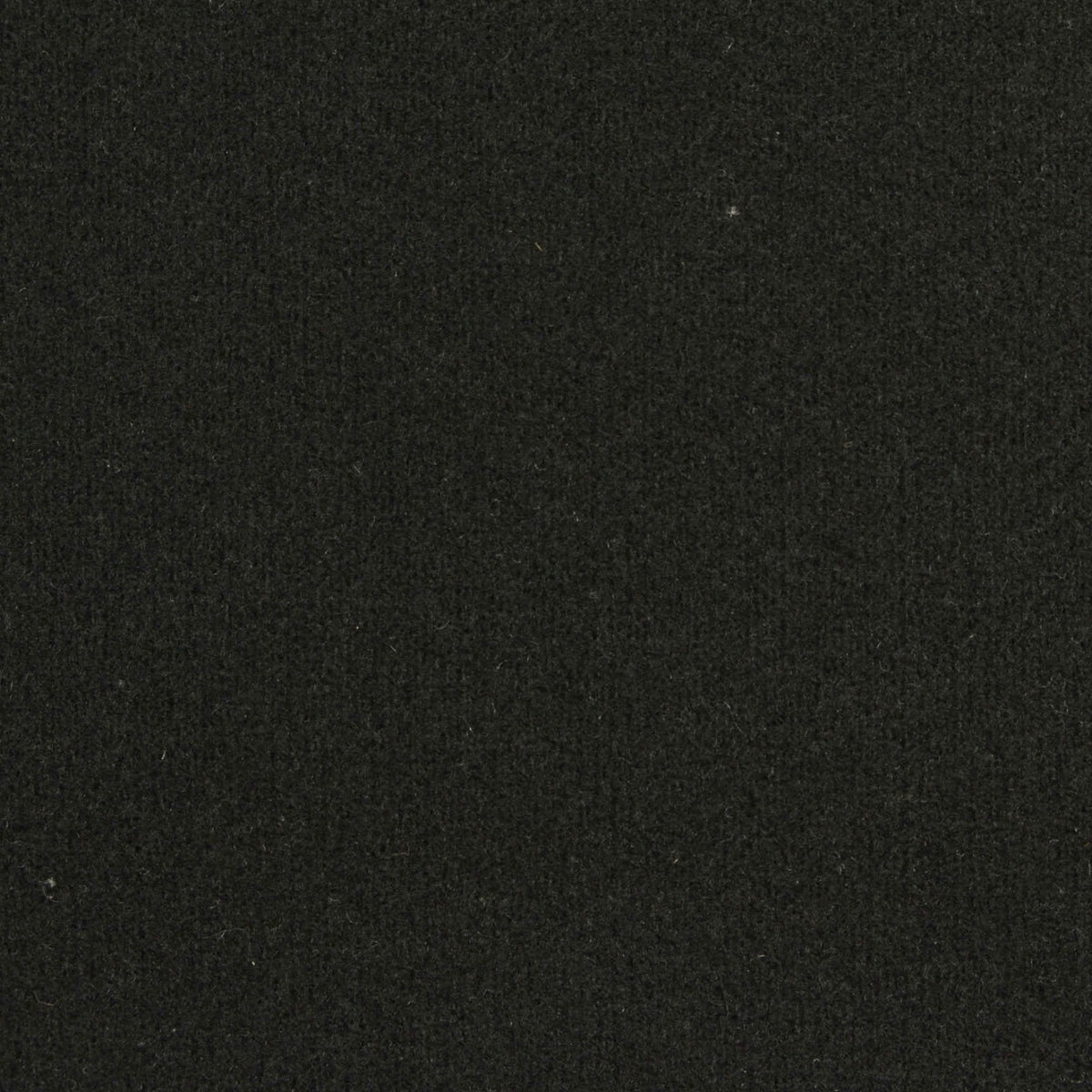 Polyester Stretch Rib Knit Fabric, 410 gsm, 160 cm — Black