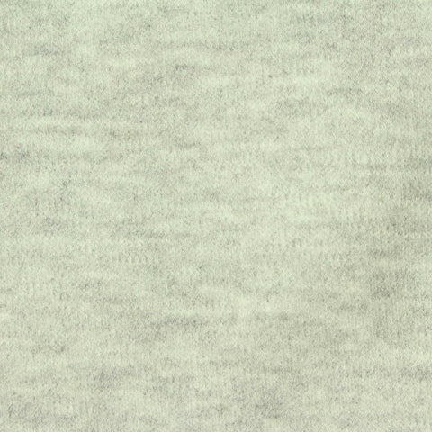Light Grey Heathered-Marl Rib Knit, Poly-Viscose, 320 gsm
