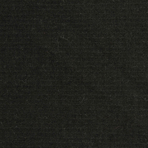 Polyester Viscose Waffle Knit Fabric, 230 gsm, 160 cm — Black
