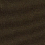 Polyester Viscose Stretch Rib Knit Fabric, 235 gsm, 178 cm — Brown