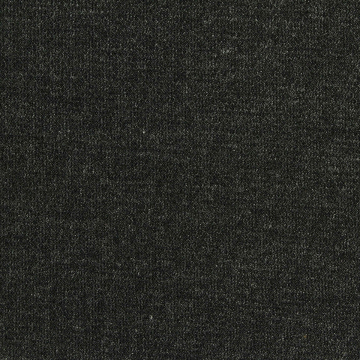 Dark Grey Heathered-Marl Scuba Knit, Polyester, 396 gsm