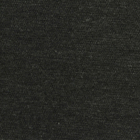 Dark Grey Heathered-Marl Scuba Knit, Polyester, 396 gsm
