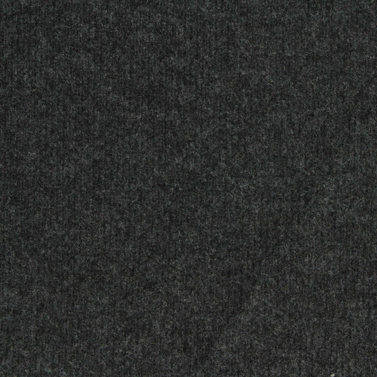 Dark Grey Heather Rib Knit, Polyester, 447 gsm
