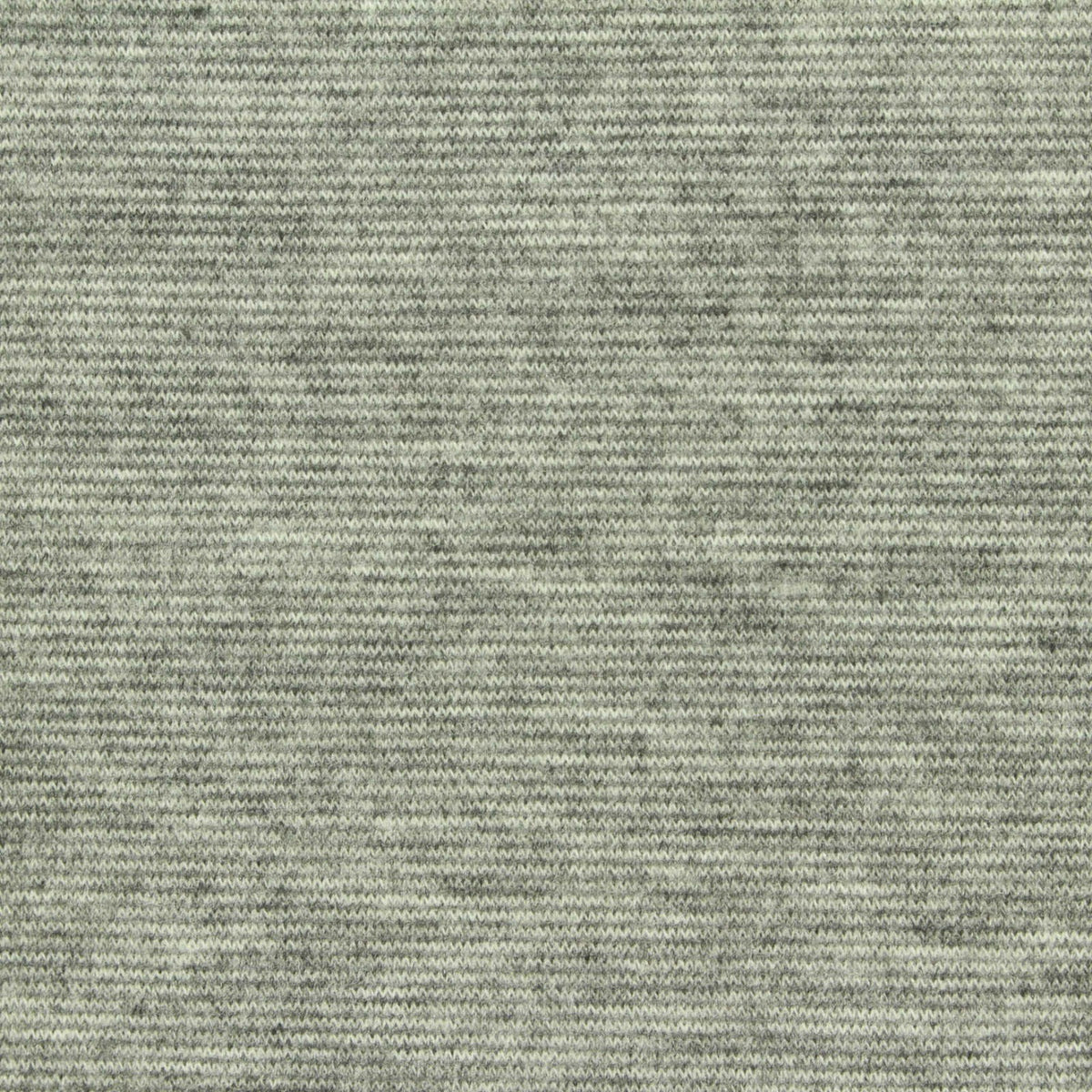 Heather Grey Marl Interlock Knit, Poly-Viscose, 200 gsm