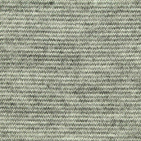 Heather Grey Marl Interlock Knit, Poly-Viscose, 200 gsm