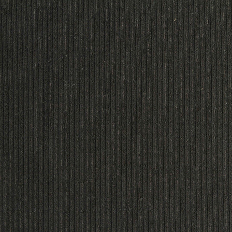 Viscose Acrylic Stretch Rib Knit Fabric, 260 gsm, 165 cm — Khaki