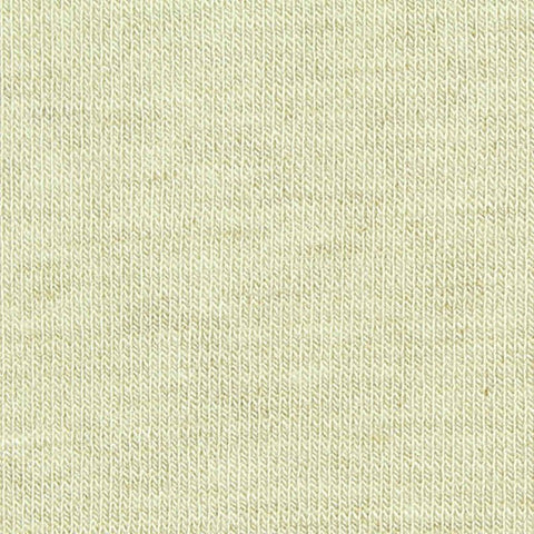 Pale Yellow Marl Rib Knit, Viscose-Acrylic