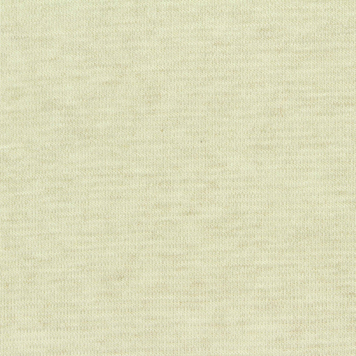 Pale Yellow Marl Rib Knit, Viscose-Acrylic