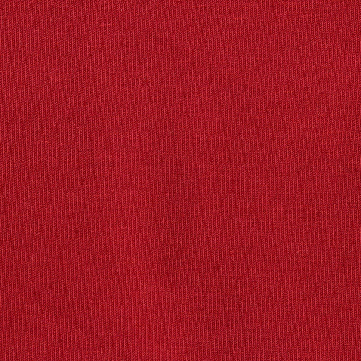 Viscose Acrylic Stretch Rib Knit Fabric, 290 gsm, 175 cm — Red