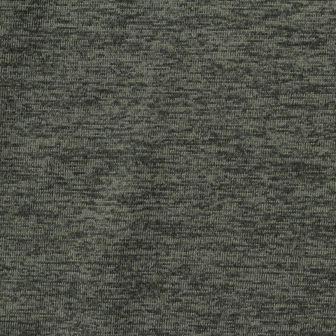 Dark Green Marl Milk Silk Knit, Polyester, 175 gsm