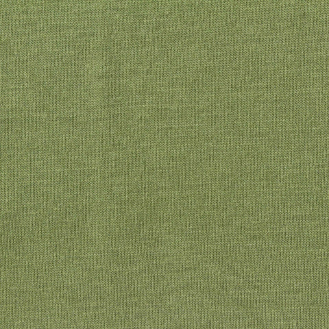 Polyester Cotton Jersey Knit Fabric, 160 gsm, 150 cm — Green