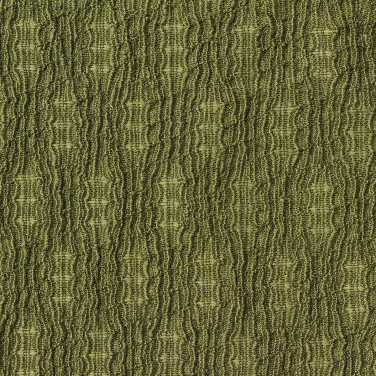 Olive Geometric Crepe, Polyester