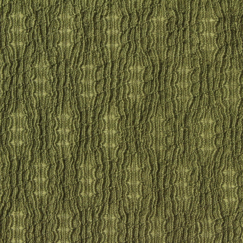 Olive Geometric Crepe, Polyester