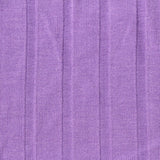 Polyester Viscose Stretch Rib Knit Fabric, 178 gsm, 148 cm — Purple