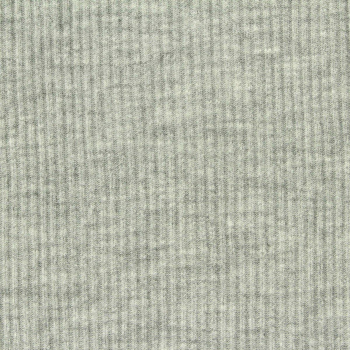 Viscose Stretch Rib Knit Fabric, 240 gsm, 152 cm — Grey