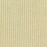 Cotton Polyester Stretch Rib Knit Fabric, 364 gsm, 128 cm — Beige — texture