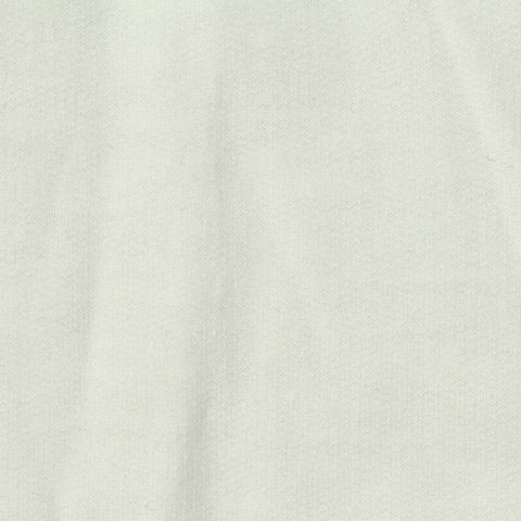Polyester Cotton French Terry Fabric, 198 gsm, 174 cm — White