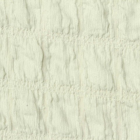 Cream Horizontal-Band Jacquard, Polyester