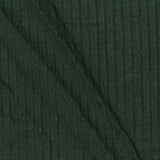Viscose Stretch Rib Knit Fabric, 210 gsm, 163 cm — Green
