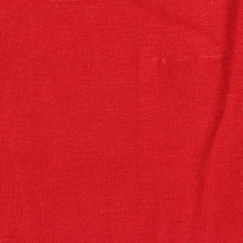 100% Cotton Jersey Knit Fabric, 134 gsm, 166 cm — Red