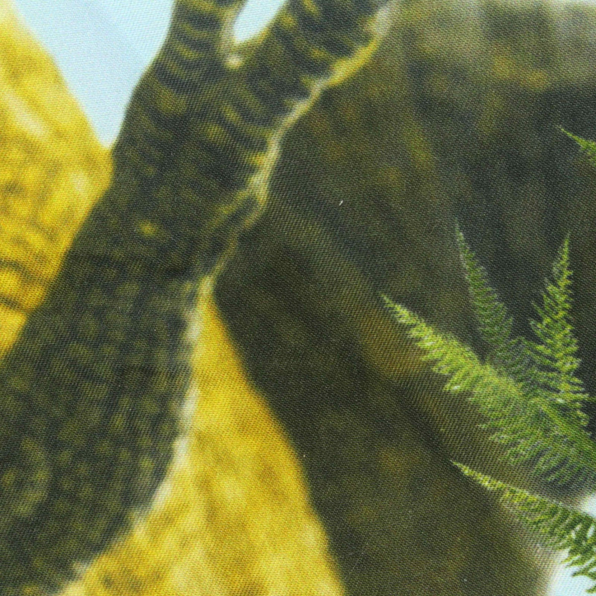 Dark Green Branches Woven, Polyester