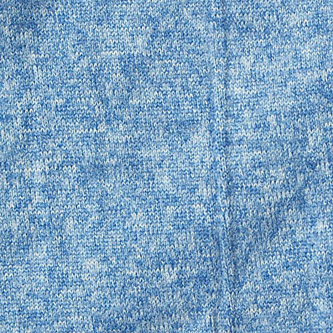 Blue Marl Jersey Knit, Polyester, 156 gsm