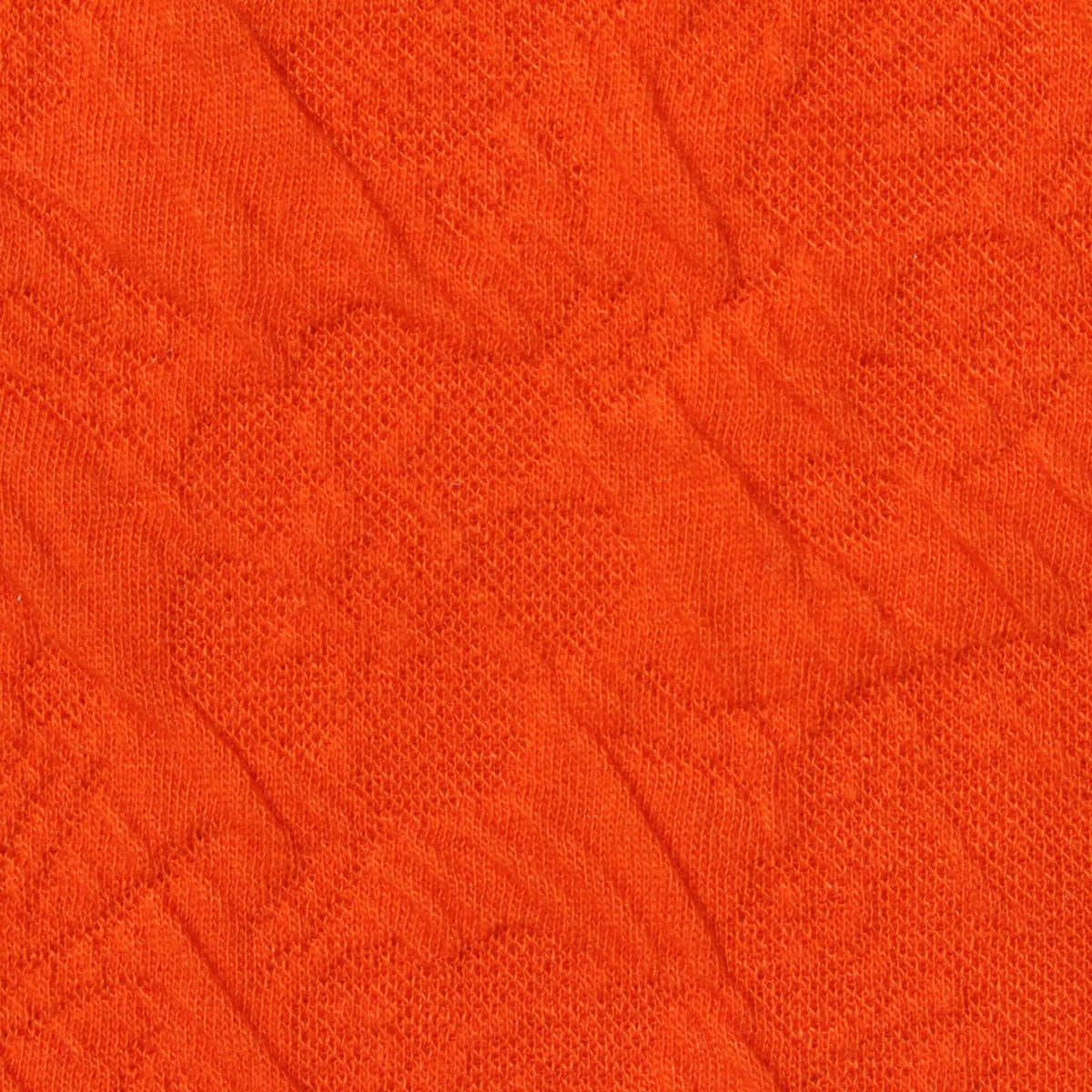 Orange Diamond Jacquard, Polyester