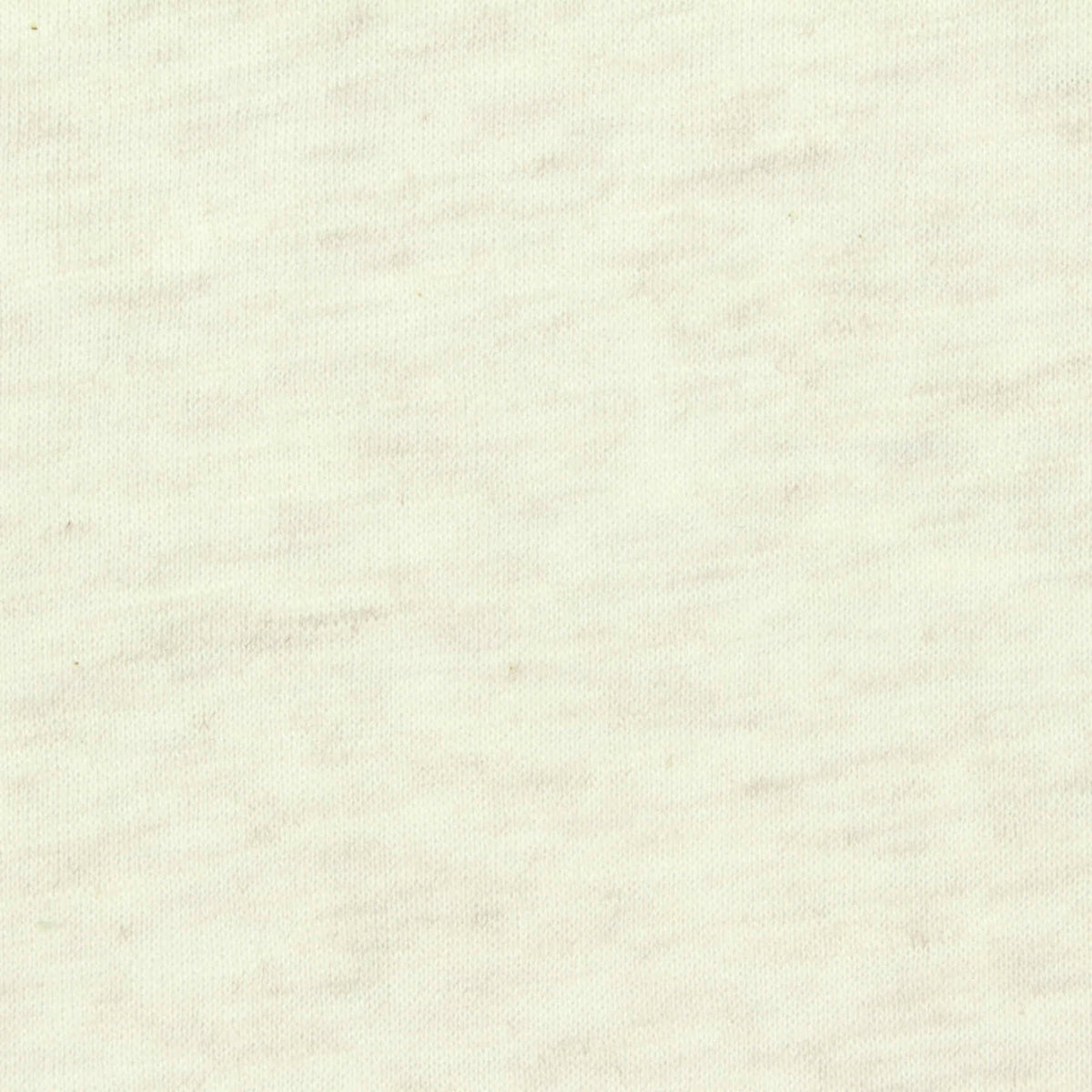 Light Off-White Marl Jersey Knit, Cotton