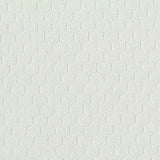 White Geometric Birdseye Knit, Polyester — texture