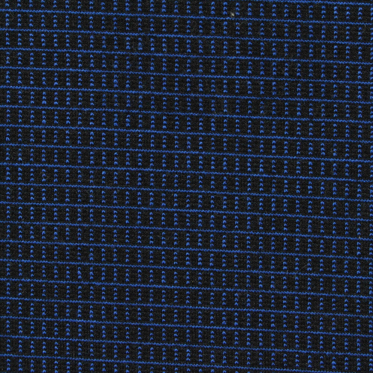 Blue Dash Jacquard, Viscose-Poly