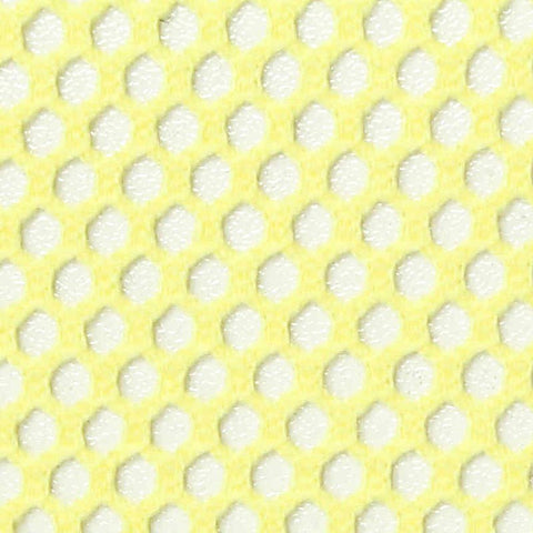 100% Polyester Mesh Fabric, 115 gsm, 150 cm — Yellow