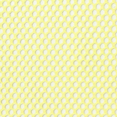 100% Polyester Mesh Fabric, 115 gsm, 150 cm — Yellow