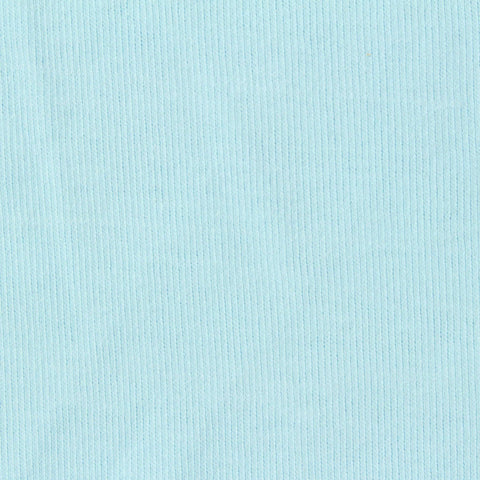 100% Cotton Interlock Knit Fabric, 220 gsm, 165 cm — Blue