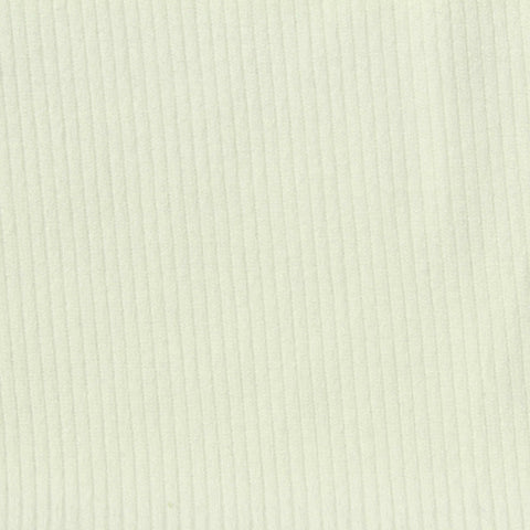 Polyester Viscose Stretch Rib Knit Fabric, 330 gsm, 150 cm — Beige
