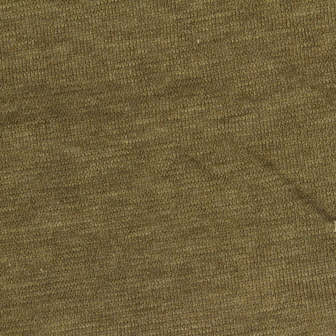 Olive Heather Rib Knit, Poly-Tencel Lyocell