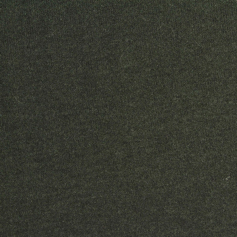 Polyester Viscose Stretch Rib Knit Fabric, 210 gsm, 160 cm — Green