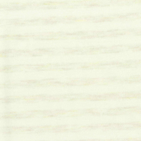 Striped Viscose Stretch Knit Fabric, 190 gsm, 175 cm — Beige