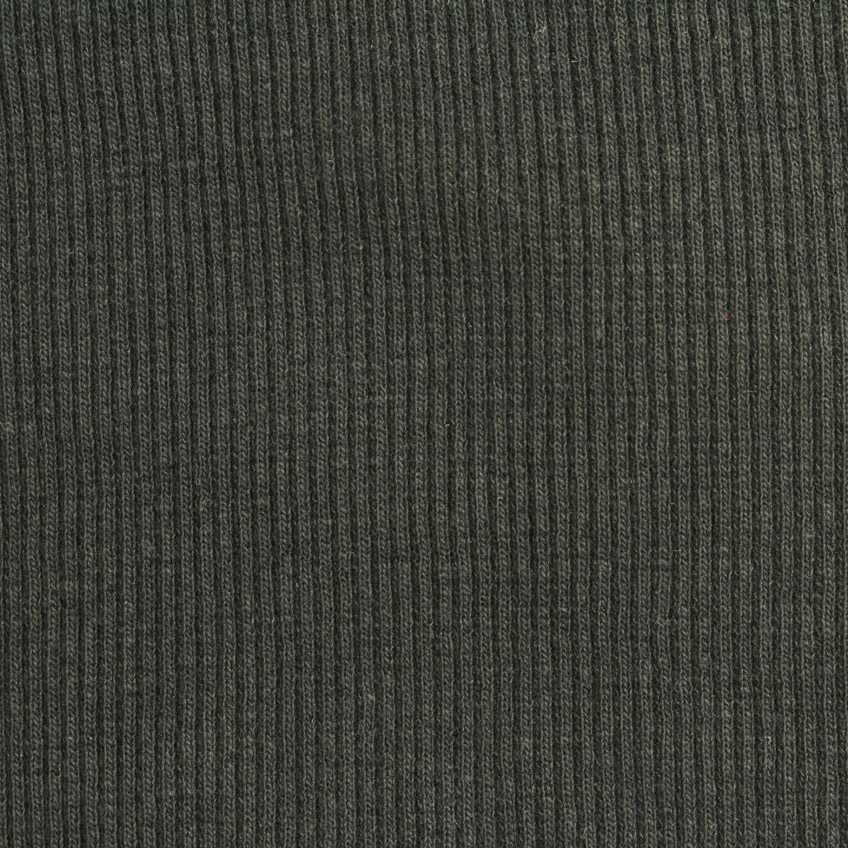 Cotton Stretch Rib Knit Fabric, 400 gsm, 120 cm — Green