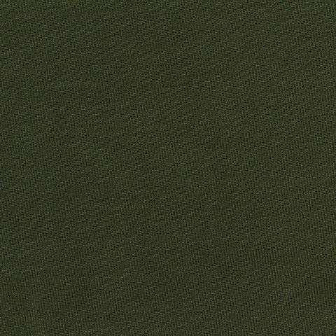 Tencel Lyocell Stretch Jersey Knit Fabric, 250 gsm — Green